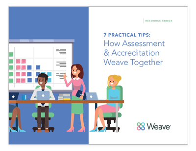 Assessment Accreditation Weave Together Guide Cover