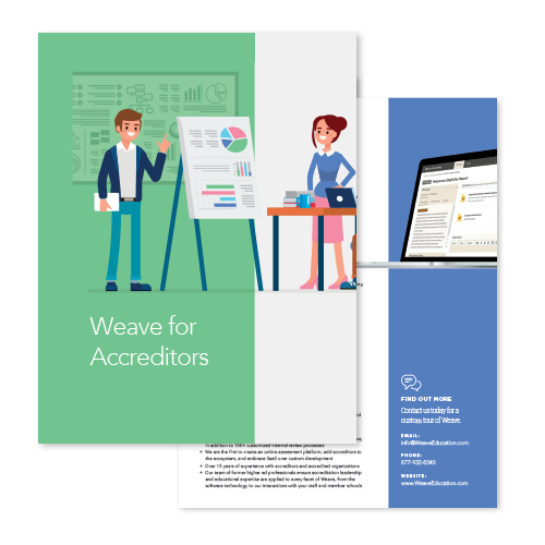 Weave for Accreditors Guide Cover